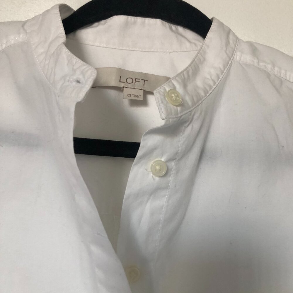 Loft Shirt Womens XSmall  White - Picture 5 of 9